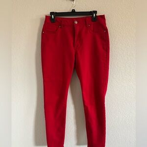 d. jeans Red Skinny Jeans High-Rise